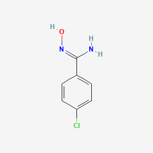 molecular formula C7H7ClN2O B1588501 4-chloro-N'-hydroxybenzenecarboximidamide CAS No. 5033-28-3