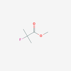 molecular formula C5H9FO2 B1588503 Methyl 2-fluoro-2-methylpropanoate CAS No. 338-76-1