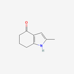 molecular formula C9H11NO B1588504 2-Methyl-4,5,6,7-tetrahydro-1H-indol-4-one CAS No. 35308-68-0
