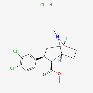 molecular formula C16H20Cl3NO2 B1588506 RTI-111 CAS No. 150653-91-1