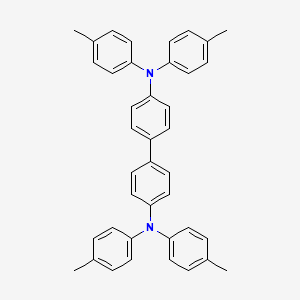 molecular formula C40H36N2 B1588507 N,N,N',N'-Tetrakis(4-methylphenyl)-benzidine CAS No. 76185-65-4