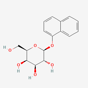B1588528 1-Naphthyl beta-D-galactopyranoside CAS No. 41335-32-4