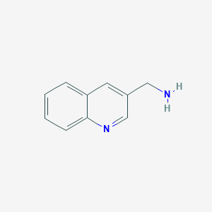molecular formula C10H10N2 B1588532 喹啉-3-基甲胺 CAS No. 7521-70-2