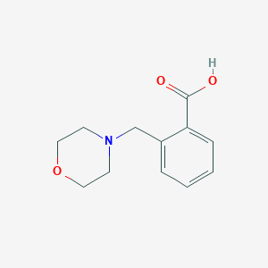 molecular formula C12H15NO3 B1588533 2-Morpholin-4-ylmethylbenzoic acid CAS No. 868543-19-5
