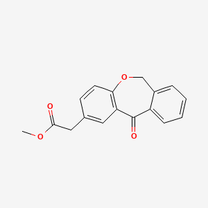 molecular formula C17H14O4 B1588535 Methyl 2-(11-oxo-6,11-dihydrodibenzo[b,e]oxepin-2-yl)acetate CAS No. 55689-64-0