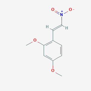 B158854 Benzene, 2,4-dimethoxy-1-(2-nitroethenyl)- CAS No. 1891-10-7