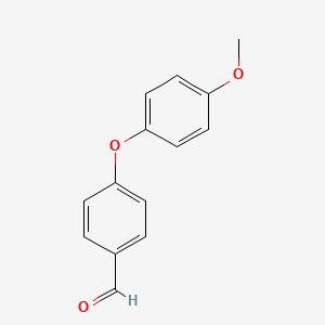 molecular formula C14H12O3 B1588542 4-(4-甲氧基苯氧基)苯甲醛 CAS No. 78725-47-0