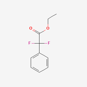 molecular formula C10H10F2O2 B1588544 Ethyl 2,2-difluoro-2-phenylacetate CAS No. 2248-46-6