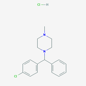 molecular formula C18H22Cl2N2 B158855 Chlorcyclizine Hydrochloride CAS No. 1620-21-9