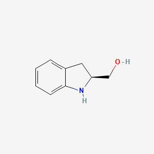 molecular formula C9H11NO B1588552 (S)-(+)-2-Indolinemethanol CAS No. 27640-33-1