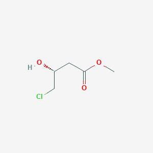 molecular formula C5H9ClO3 B1588570 (R)-4-氯-3-羟基丁酸甲酯 CAS No. 88496-70-2