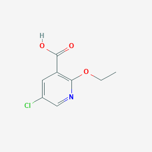 molecular formula C8H8ClNO3 B1588577 5-氯-2-乙氧基烟酸 CAS No. 68359-07-9