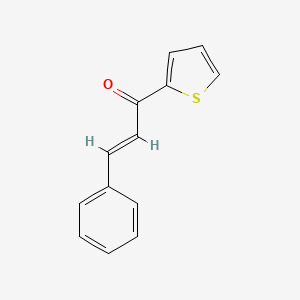 molecular formula C13H10OS B1588590 2-Cinnamoylthiophene CAS No. 3988-77-0