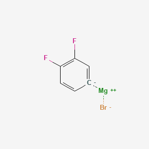 magnesium;1,2-difluorobenzene-5-ide;bromide