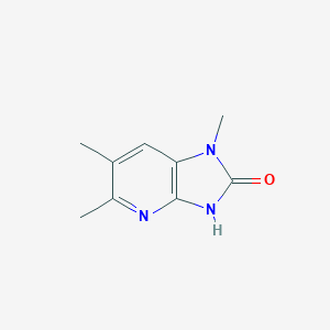 molecular formula C9H11N3O B015886 2-Hydroxy-1,5,6-trimethylimidazo [4,5-B] pyridine CAS No. 887406-59-9