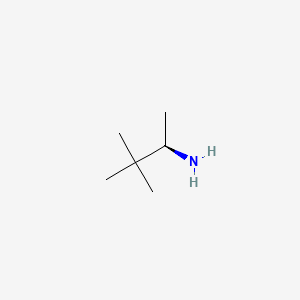 molecular formula C6H15N B1588602 (2R)-3,3-dimethylbutan-2-amine CAS No. 66228-31-7