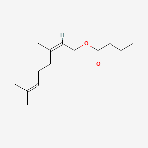 molecular formula C14H24O2 B1588603 Neryl butyrate CAS No. 999-40-6