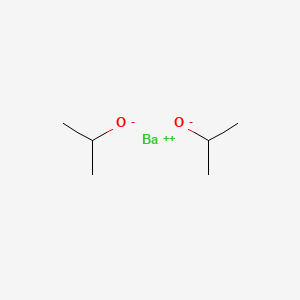 molecular formula C6H14BaO2 B1588621 Barium(2+);propan-2-olate CAS No. 24363-37-9