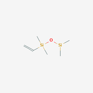 molecular formula C6H15OSi2 B1588628 1,1,3,3-四甲基-1-乙烯基二硅氧烷 CAS No. 55967-52-7