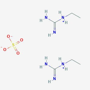 molecular formula C6H20N6O4S B1588637 N-Ethylguanidine sulfate CAS No. 3482-86-8