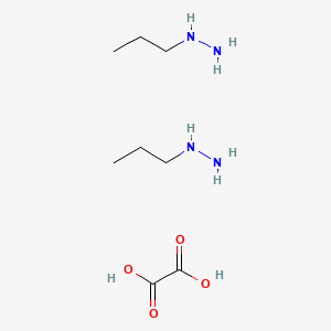molecular formula C8H22N4O4 B1588638 草酰酸丙基肼 CAS No. 56884-75-4