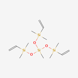 molecular formula C13H30O3Si4 B1588640 Tris(vinyldimethylsiloxy)methylsilane CAS No. 60111-52-6