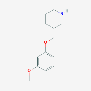 3-[(3-Methoxyphenoxy)methyl]piperidine