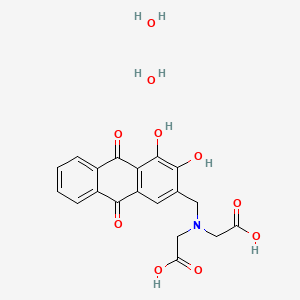 molecular formula C19H14NO8- B1588658 二水合茜素络合物 CAS No. 455303-00-1