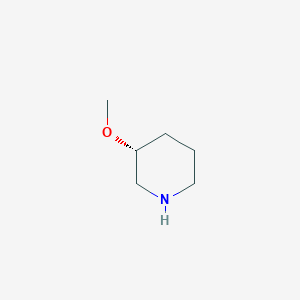 molecular formula C6H13NO B1588678 (R)-3-Methoxypiperidine CAS No. 651341-54-7