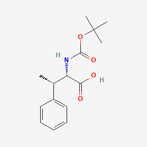 (2S,3S)-2-((tert-Butoxycarbonyl)amino)-3-phenylbutanoic acid