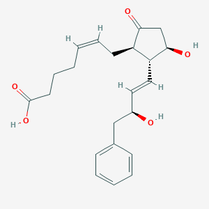 molecular formula C22H28O5 B158870 16-phenyl tetranor Prostaglandin E2 CAS No. 38315-44-5