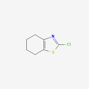 molecular formula C7H8ClNS B1588706 2-Chloro-4,5,6,7-tetrahydro-1,3-benzothiazole CAS No. 26846-98-0