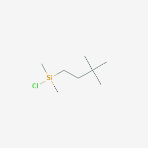 molecular formula C8H19ClSi B1588716 Chloro(3,3-dimethylbutyl)dimethylsilane CAS No. 96220-76-7