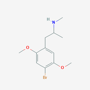 molecular formula C12H18BrNO2 B158872 4-Bromo-2,5-DMMA CAS No. 155638-80-5