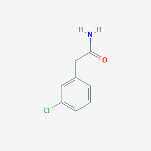 molecular formula C8H8ClNO B1588722 2-(3-Chlorophenyl)acetamide CAS No. 58357-84-9