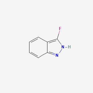 molecular formula C7H5FN2 B1588723 3-fluoro-1H-indazole CAS No. 66607-26-9