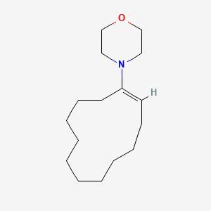 molecular formula C16H29NO B1588728 1-Morpholinocyclododecene CAS No. 3725-39-1