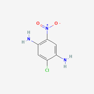 molecular formula C6H6ClN3O2 B1588733 2-Chloro-5-nitro-1,4-phenylenediamine CAS No. 26196-45-2