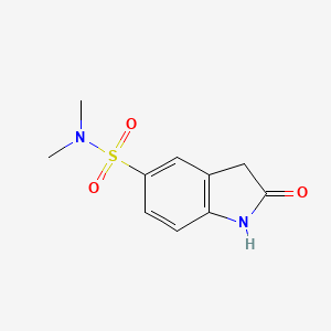 2-Oxo-2,3-dihydro-1H-indole-5-sulfonic acid dimethylamide