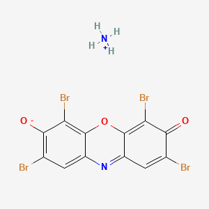 molecular formula C12H6Br4N2O3 B1588762 Resorcine blue CAS No. 87495-30-5