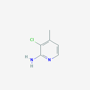molecular formula C6H7ClN2 B1588764 3-Chloro-4-methylpyridin-2-amine CAS No. 56960-76-0