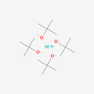 molecular formula C16H36HfO4 B1588767 Hafnium tert-butoxide CAS No. 2172-02-3