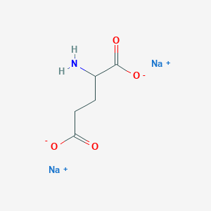 molecular formula C5H7NNa2O4 B1588773 Disodium L-glutamate CAS No. 68187-32-6