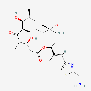 molecular formula C27H42N2O6S B1588775 21-Aminoepothilone B CAS No. 280578-49-6