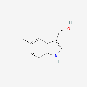 molecular formula C10H11NO B1588778 5-Methyl-3-hydroxymethylindole CAS No. 215997-77-6