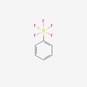 molecular formula C6H5F5S B1588779 Phenylsulfur pentafluoride CAS No. 2557-81-5