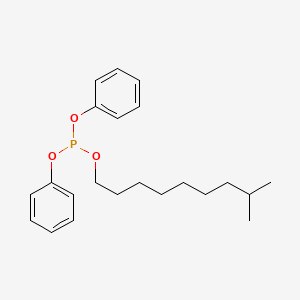 molecular formula C22H31O3P B1588780 Isodecyl diphenyl phosphite CAS No. 26544-23-0