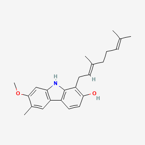 molecular formula C24H29NO2 B1588781 Murrayanol CAS No. 144525-81-5