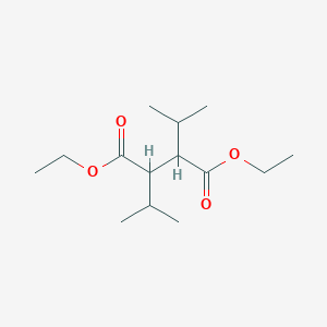 molecular formula C14H26O4 B1588783 Diethyl 2,3-diisopropylsuccinate CAS No. 33367-55-4
