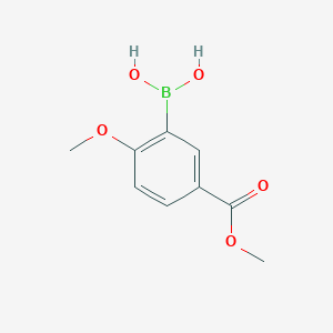 (2-Methoxy-5-(methoxycarbonyl)phenyl)boronic acid